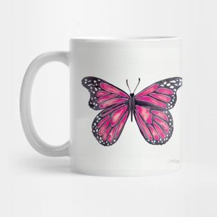 Pink Butteryfly Mug